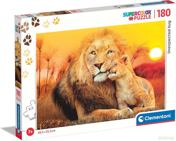 CLEMENTONI 180 el. Super kolor Unexpected hug 29785 [PUZZLE]