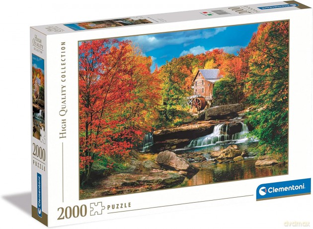CLEMENTONI 2000 el. HQ glade creek grist mill 32574 [PUZZLE]