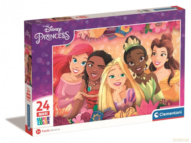 CLEMENTONI 24 el. el maxi super kolor Disney princess 24241 [PUZZLE]