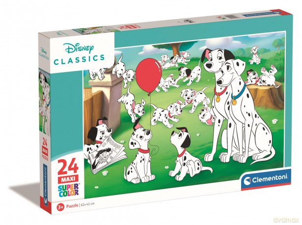 CLEMENTONI 24 el. maxi super kolor Disney animals 24245 [PUZZLE]