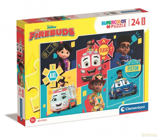 CLEMENTONI 24 el. maxi super kolor Disney firebud 24244 [PUZZLE]