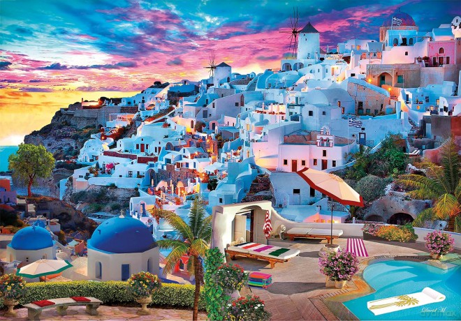 CLEMENTONI 500 el. HQ Greece view 35149 [PUZZLE]
