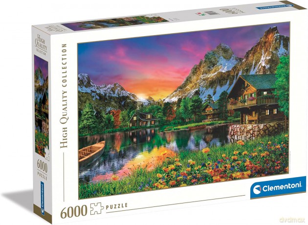 CLEMENTONI 6000 el. HQ Alpine lake 36531 [PUZZLE]