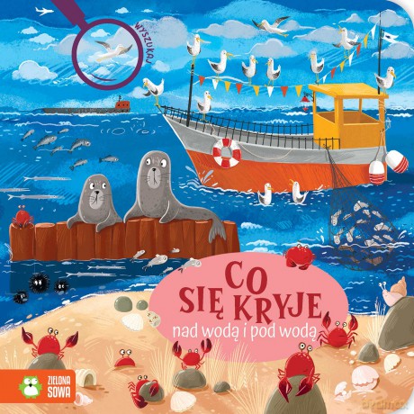 Co się kryje nad wodą i pod wodą. Co się kryje [KSIĄŻKA]