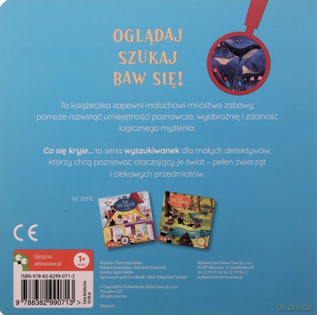 Co się kryje nad wodą i pod wodą. Co się kryje [KSIĄŻKA]
