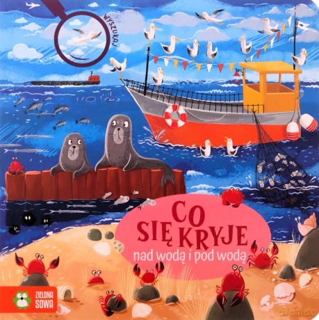 Co się kryje nad wodą i pod wodą. Co się kryje [KSIĄŻKA]
