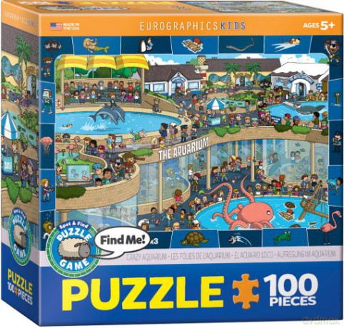 EUROGRAPHICS 100 el. EG-Crazy Aquarium 6100-0543 [PUZZLE]