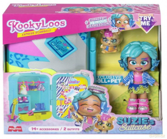 KOOKYLOOS S Suzie Q´s Suitcase [FIGURKA]