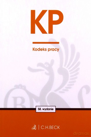 KP. Kodeks pracy wyd. 58 [KSIĄŻKA]