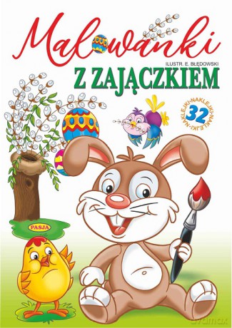 Malowanki z zajączkiem - Ernest Błędowski [KSIĄŻKA]
