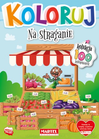 Na straganie. Koloruj [KSIĄŻKA]