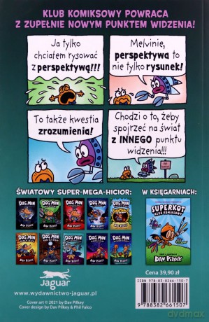 Perspektywy. Superkot. Klub komiksowy (Tom 2) - Dav Pilkey [KOMIKS]
