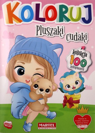 Pluszaki cudaki. Koloruj [KSIĄŻKA]