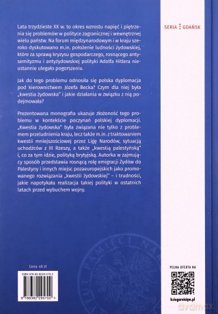 Polska dyplomacja wobec "kwestii żydowskiej" w latach 1932-1939 - Kinga Czechowska [KSIĄŻKA]