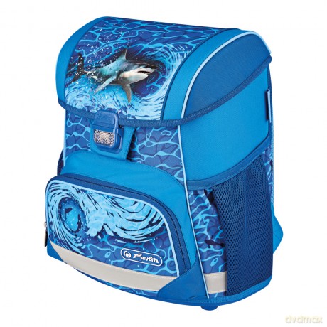 Tornister Herlitz loop blue shark