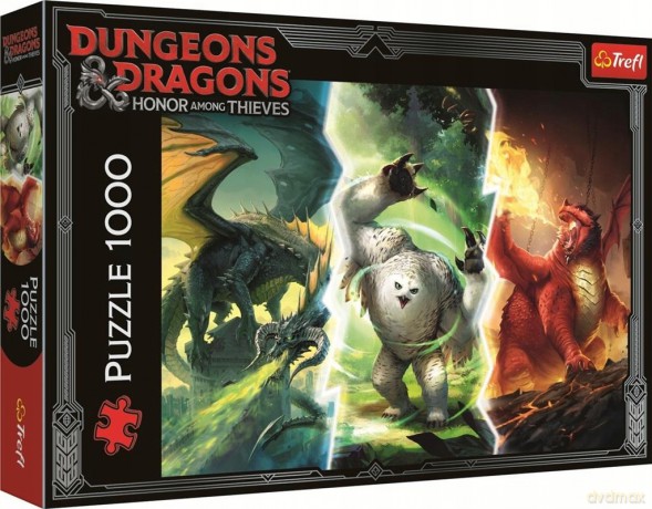 TREFL 1000 el. Legendarne potwory z Faerun 10763 [PUZZLE]
