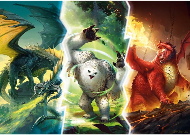TREFL 1000 el. Legendarne potwory z Faerun 10763 [PUZZLE]