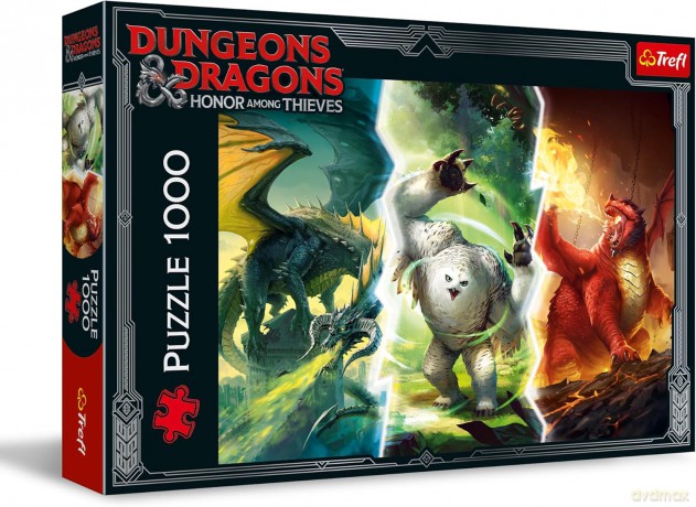 TREFL 1000 el. Legendarne potwory z Faerun 10763 [PUZZLE]