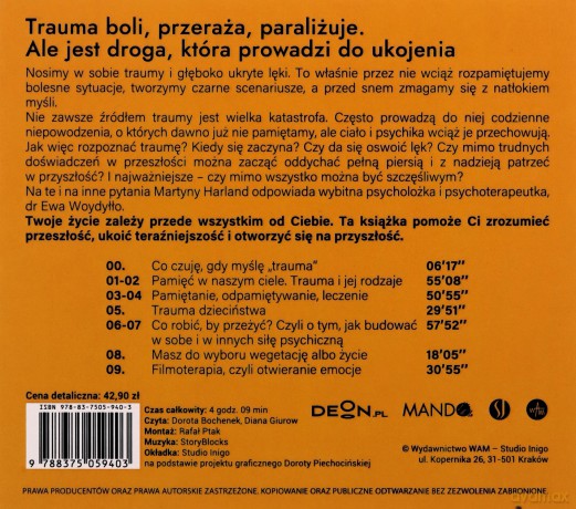Ukoić siebie, czyli jak oswoić lęk i traumę - Ewa Woydyłło, Martyna Harland [AUDIOBOOK]