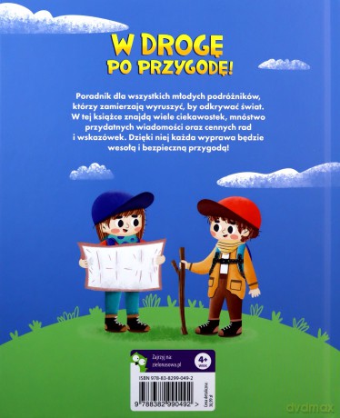 W drogę po przygodę! Poradnik młodego podróżnika - Malwina Hellich [KSIĄŻKA]