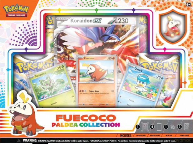 Paldea Pin Box Fuecoco [KARTY]