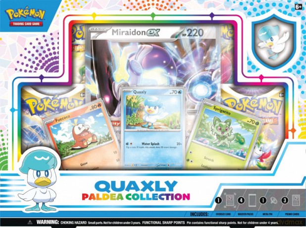 Paldea Pin Box Quaxly [KARTY]