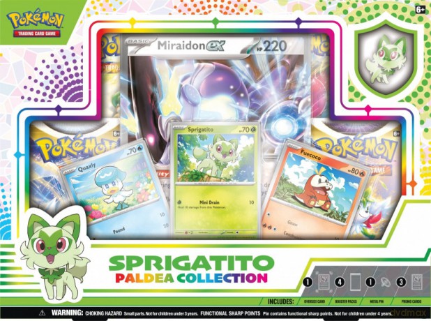 Paldea Pin Box Sprigatito [KARTY]