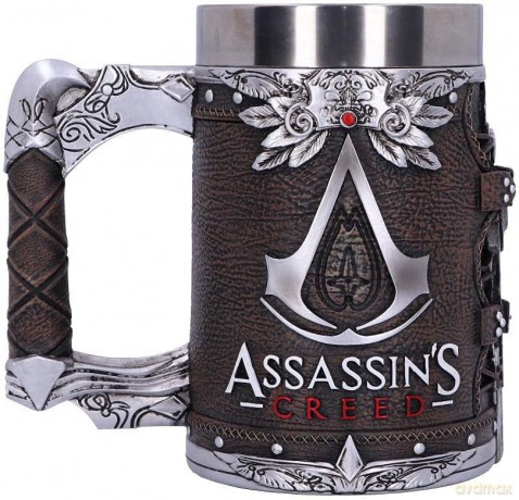 Assassins Creed Tankard of the Brotherhood (high: 15,5 cm) / Kolekcjonerski kufel bractwa Assassins Creed (wys: 15,5 cm)