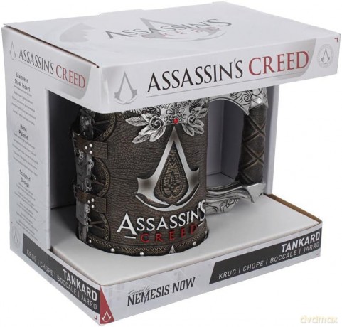 Assassins Creed Tankard of the Brotherhood (high: 15,5 cm) / Kolekcjonerski kufel bractwa Assassins Creed (wys: 15,5 cm)