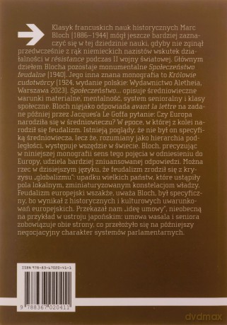 Społeczeństwo feudalne - Marc Bloch [KSIĄŻKA]