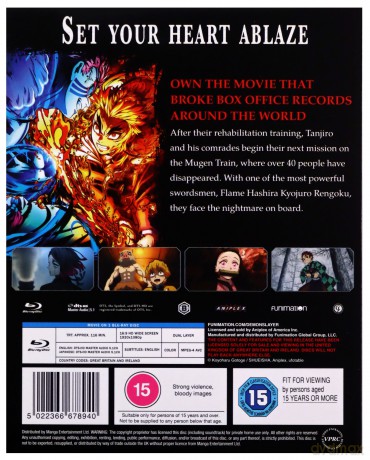 Demon Slayer: Mugen Train [Blu-Ray]