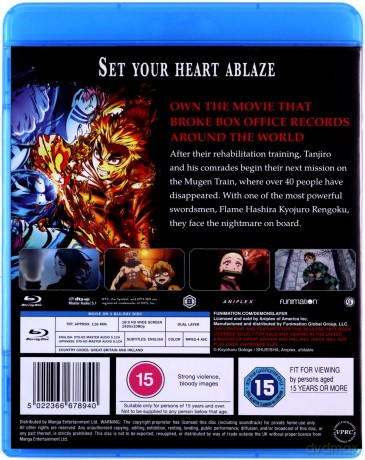 Demon Slayer: Mugen Train [Blu-Ray]