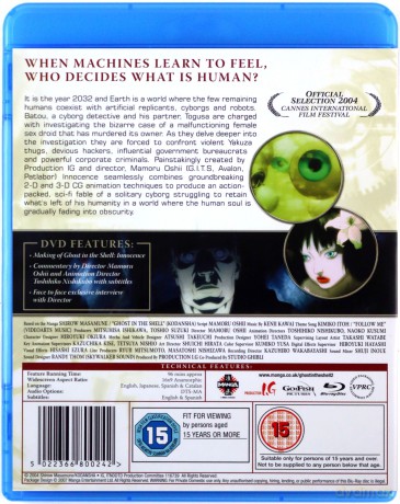 Ghost In The Shell Innocence [Blu-Ray]