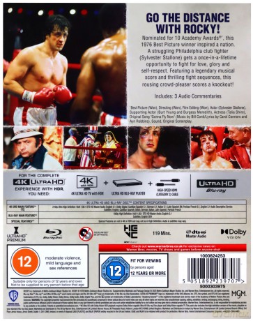 Rocky [Blu-Ray 4K]+[Blu-Ray]