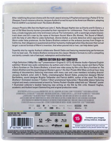 The Sisters Brothers [Blu-Ray]