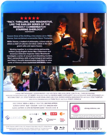 Vienna Blood Season 3 [Blu-Ray]