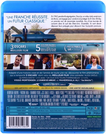 Green Book [Blu-Ray]