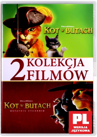 Kot w Butach 1+2 Kolekcja [2DVD]