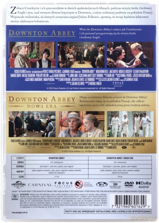 Downton Abbey 1+2 Kolekcja [2DVD]