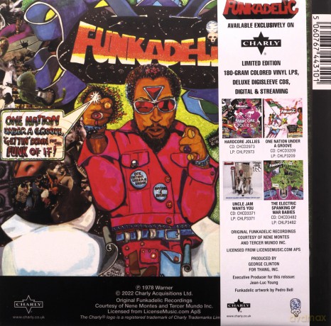 Funkadelic: One Nation Under A Groove (digipack) [CD]