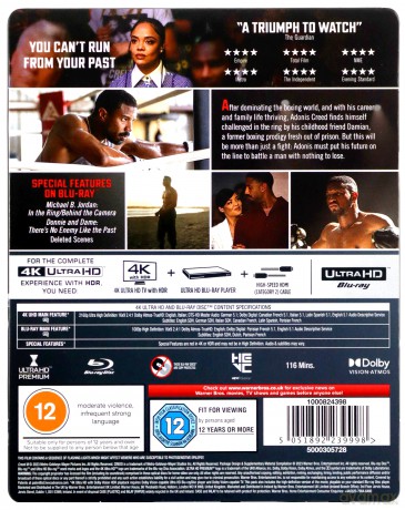 Creed III (steelbook) [Blu-Ray 4K]+[Blu-Ray]