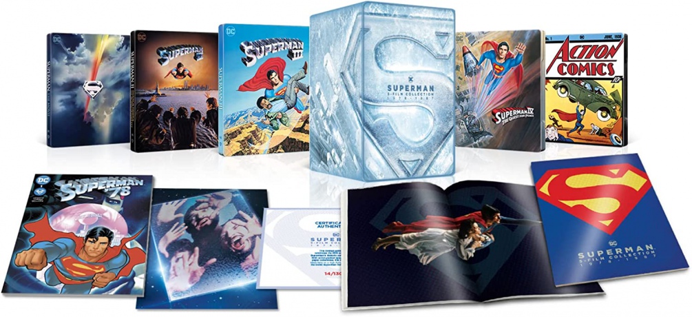 Superman I-IV (steelbook) [5xBlu-Ray 4K]+[5xBlu-Ray]
