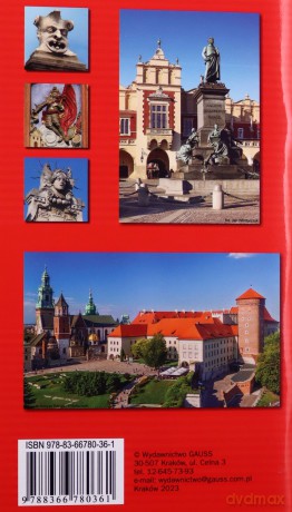 KRAKÓW. Przewodnik po symbolach, zabytkach i atrakcjach wer. angielska - Grzegorz Gawryluk [KSIĄŻKA]