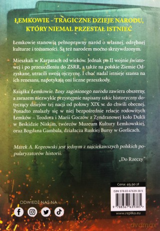 Łemkowie. Losy zaginionego narodu - Marek A. Koprowski [KSIĄŻKA]