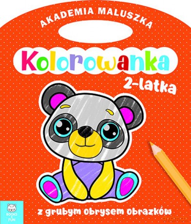 Panda. Akademia maluszka. Kolorowanka 2-latka [KSIĄŻKA]
