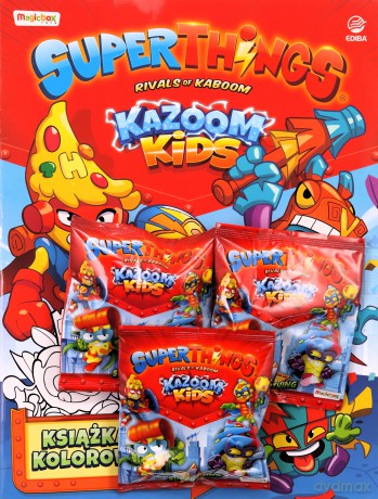SuperThings książka do kolorowania [KSIĄŻKA]