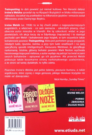 Trainspotting - Irvine Welsh [KSIĄŻKA]