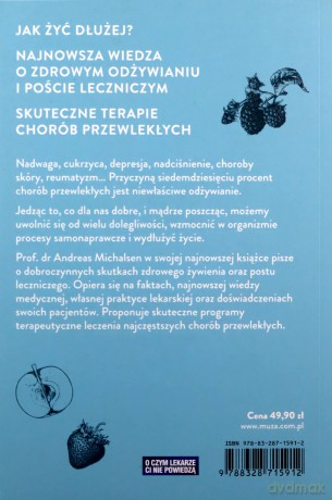 Zamień leczenie na jedzenie - Andreas Michalsen [KSIĄŻKA]