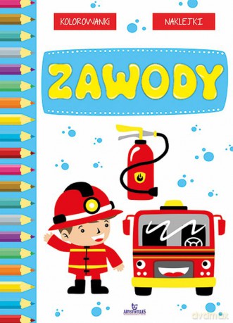 Zawody. Kolorowanka - Monika Matusiak [KSIĄŻKA]