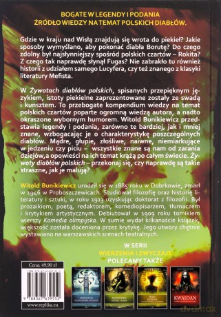 Żywoty diabłów polskich. Podania i legendy. Wierzenia i zwyczaje - Witold Bunikiewicz [KSIĄŻKA]